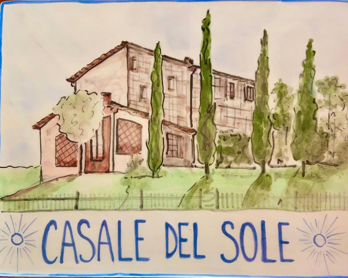 Bed And Breakfast Casale Del Sole Castellina Marittima Exterior photo